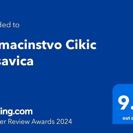 Гостевой дом Domacinstvo Cikic Zasavica Экстерьер фото